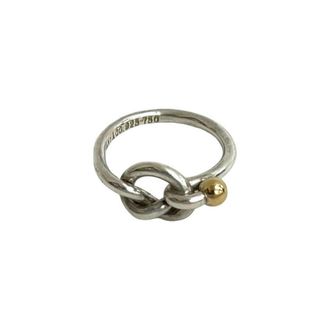 Tiffany & Co. Gold Silver Gold (18K) Silver 925 Band Ring (Pre-Owned)