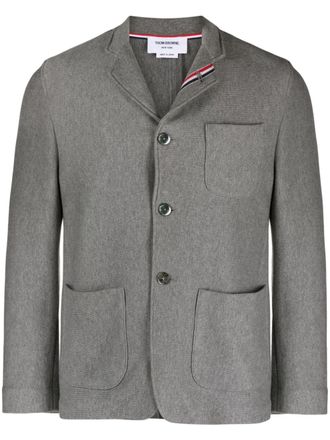 Thom Browne RWB-stripe cotton sack jacket - Grey