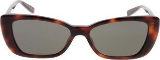 Saint Laurent SL 657 Zonnebril - Dames - Accessoires - Bruin - Maat: ONE Size