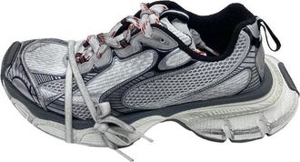 Balenciaga 3XL Sneakers Grey, White and Red Mesh and Polyurethane 734734W3XL51219
