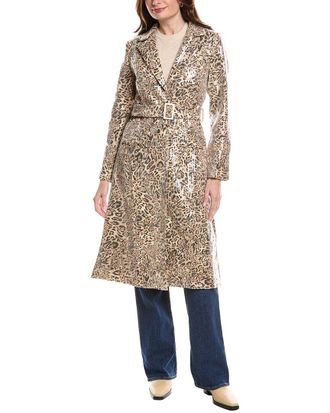 Hutch Hana Sequin Trench Coat