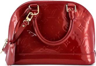Louis Vuitton Alma Handbag Monogram Vernis BB shoulder bag - Rood