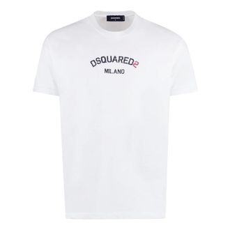 Dsquared2 Uomo, Top, Bianco, M, new