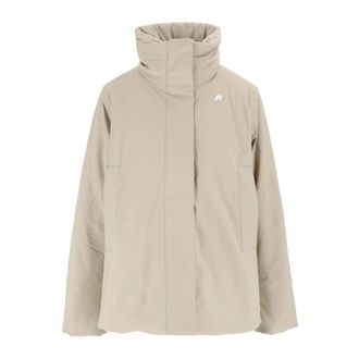 K-Way Donna, Giacche, Beige, 2Xs, new
