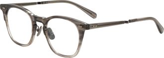 Garrett Leight Mens 47 mm Grey Opticals