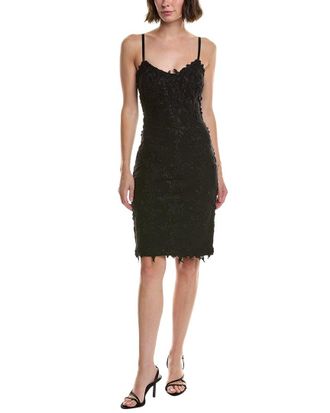 Issue New York Issue New York Floral Embroidered Midi Dress