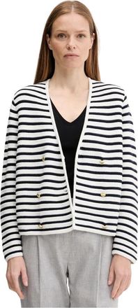 Barbour Abby Cardigan - Dames - Vesten - Veelkleurig - M - Katoen - Truien & Vesten