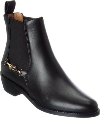 Ferragamo Chelsea Leather Bootie