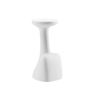 Plust Taburete 75cm Dise&ntilde;o Moderno Polietileno Interior Exterior Armillaria S1 - Blanco
