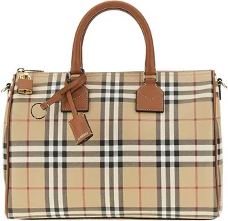 Burberry Medium Check bowling bag Woman One Size