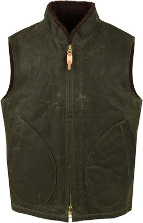 Manifattura Ceccarelli Mountain Vest - Heren - Bodywarmers - Groen - XS - Katoen - Jassen