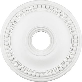 Livex Lighting Hand Applied White Ceiling Medallion