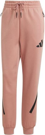 adidas Womens W Z.N.E. Pant Ld99 in Warm Clay - Cream - Size 10 UK