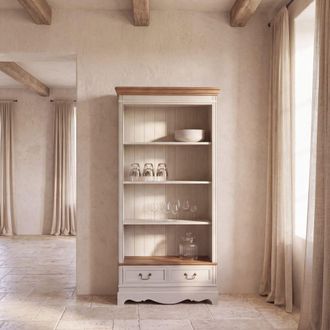 Maisons du monde Librer&iacute;a con 2 cajones crema