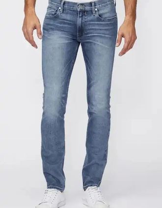 Paige Mens Paige Normandie Jeans - Cartwright - Blue - Size: 30/32