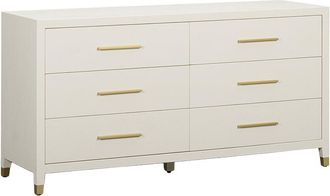 TOV Furniture Tov Furniture Dani Shagreen 6-Drawer Dresser