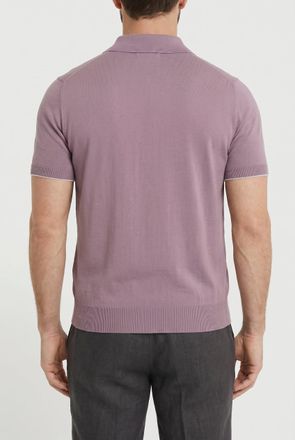 Brunello Cucinelli Cotton Polo Polo Shirt - Mallow