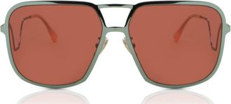 Marni Ha Long Bay Earthy LPH Mens Sunglasses Blue Size 58