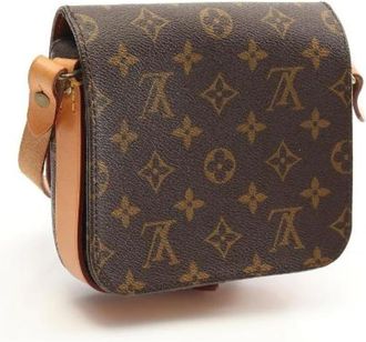 Louis Vuitton Pre-owned Cross Body Bags, female, Brown, Size: ONE SIZE Pre-owned Canvas Shoulder Bag