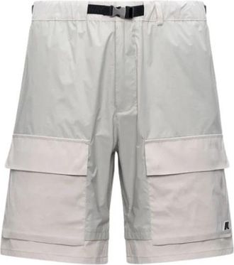K-Way Breger Bermuda - Heren - Korte Broeken - Beige - XL - Korte Broeken