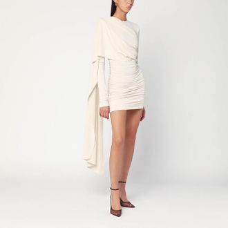 Andamane Xenia ivory mini dress