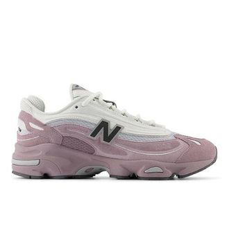 New Balance Unisex 1000 en P&uacute;rpura/Negro, Gamuza/Malla, Talla 37.5