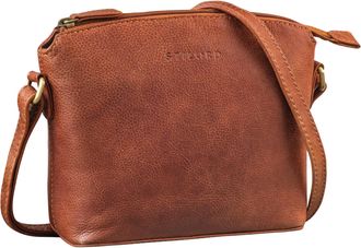 STILORD Melinda Classic Leather Cross Body Bag Women Small Handbag Elegant Ladies Shoulder Bag Vintage Satchel Bag Women Saddle Bag Genuine Leather, Colour:ar