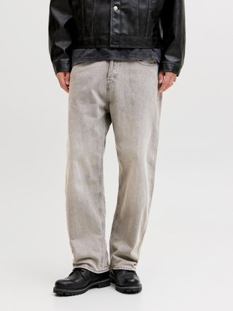 Jack & Jones Relax-fit-Jeans JACK & JONES JJIALEX JJORIGINAL SQ, Herren, Gr. 33, L&auml;nge 32, blau (grau denim), Denim/Jeans, Obermaterial: 100% Baumwolle, Abriebeffe