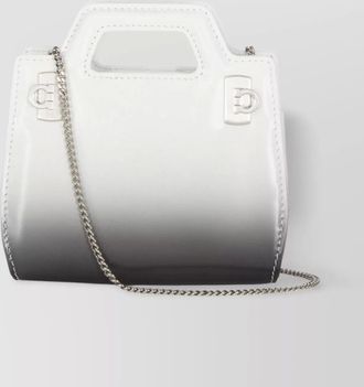 Ferragamo gancini mini leather shoulder bag
