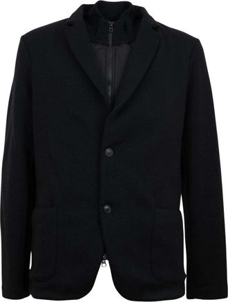 Gran Sasso Wol Blazer - Heren - Blazers - Zwart - XL - Wol - Jassen