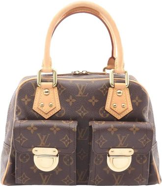 Louis Vuitton 2007 Monogram Manhattan PM handbag - women - Fabric - One Size - Brown