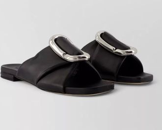 Marc Jacobs leather criss cross mules
