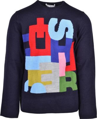 Comme Des Gar&ccedil;ons Truien & Vesten, Heren, Veelkleurig, L, Wol, Pullover Girocollo