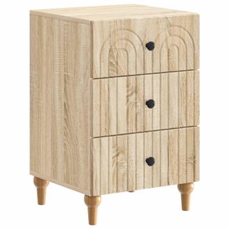 vidaXL Armario De Noche Roble Sonoma 43x 41 X 66,5 Cm Vidaxl