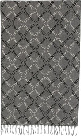 Twinset Dames, Accessoires, Grijs, Maat: ONE Size Viscose