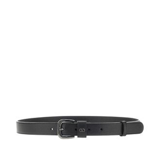 Valentino Garavani Mini VLogo Signature leather belt Man 100