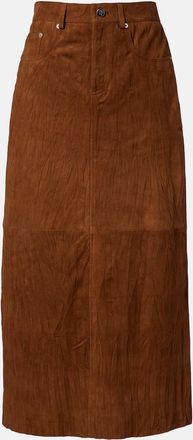 Proenza Schouler White Label - Gonna midi Nayah in suede