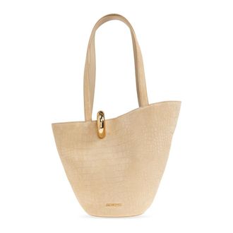 Jacquemus Shoulder Bags, female, Beige, Size: ONE SIZE Le Bambola Moyen Shoulder Bag