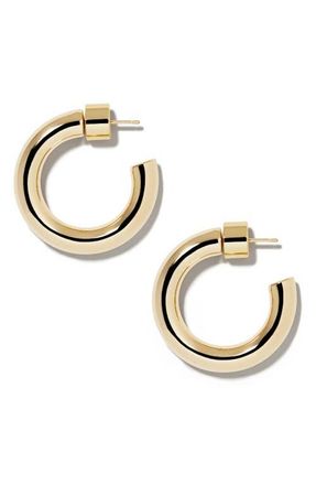 Jennifer Fisher Natasha Huggies in Gold at Nordstrom