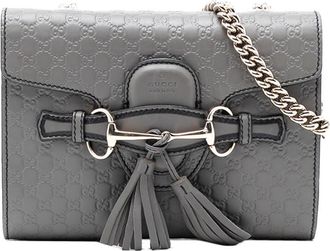 Gucci Pre-owned Gucci Mini Microguccissima Emily Crossbody Ladies 449636 560440