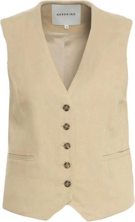 Birgitte Herskind Mujer, Chaquetas, Beige, Talla: L