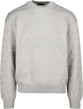 Emporio Armani Virgin Wool Sweater - Grey