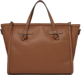 Gianni Chiarini Marcella Tote Bag - Dames - Shoppers - Bruin - ONE Size - Leer - Tassen