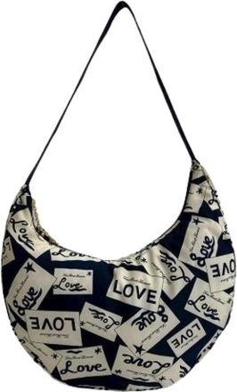 Saint Laurent Pre-owned Shoulder Bags, female, Multicolor, Size: ONE SIZE Pre-owned Nylon Shoulder Bag