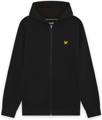 Lyle & Scott Heren, Sweatshirts & Hoodies, Zwart, Maat: L Fleece