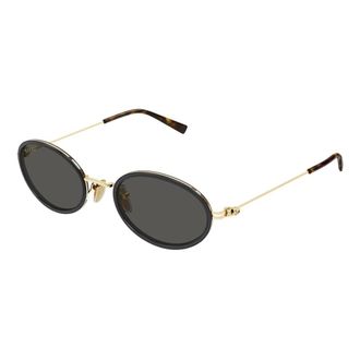 Gucci Sunglasses, female, Yellow, Size: 52 MM Sunglasses