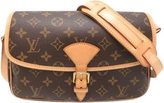 Louis Vuitton Pre-owned Vintage Monogram Shoulder Bag - Dames - Vintage Schoudertas - Bruin - ONE Size - Vintage
