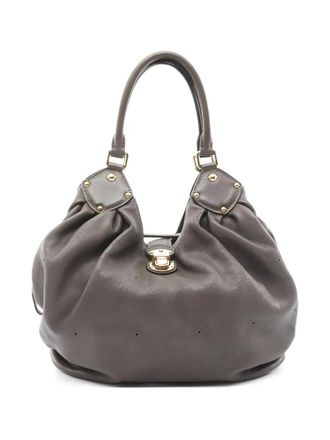 Louis Vuitton 2008 L Mahina leather shoulder bag - Grey