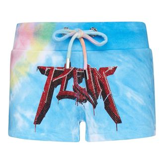 Philipp Plein Korte Broeken, Dames, Veelkleurig, XS, Katoen, Sport Shorts