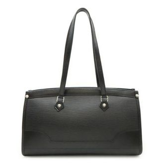 Louis Vuitton Pre-owned Epi Madeleine PM Schoudertas Zwart - Dames - Pre-owned - Zwart - Maat: ONE Size Leer